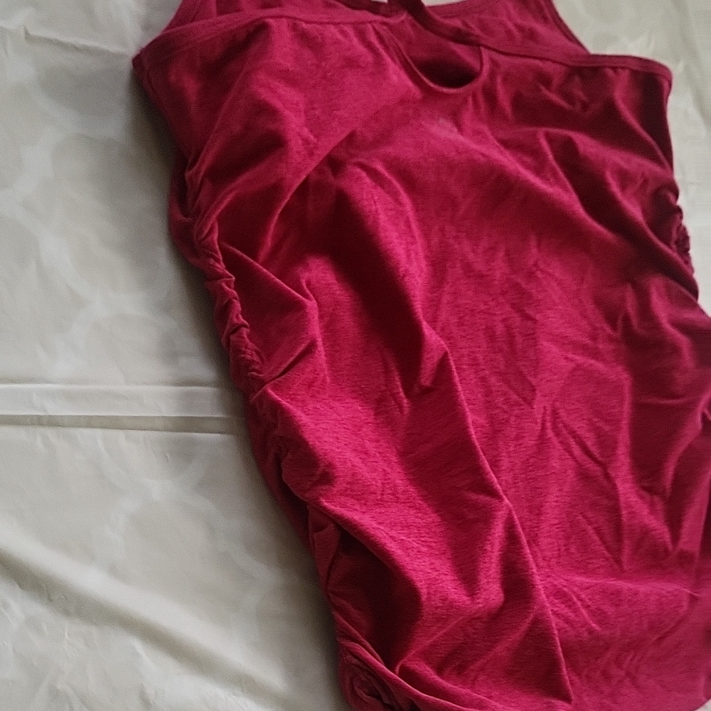 Beyond Yoga Fuchsia Racerback Tank Top - Picture 5 of 7